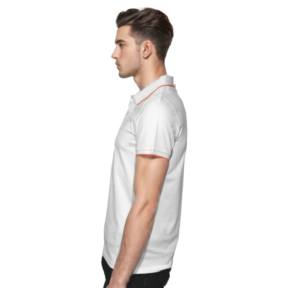 Hermes White Premium Quality Half Sleeve T-shirt-thumb-2