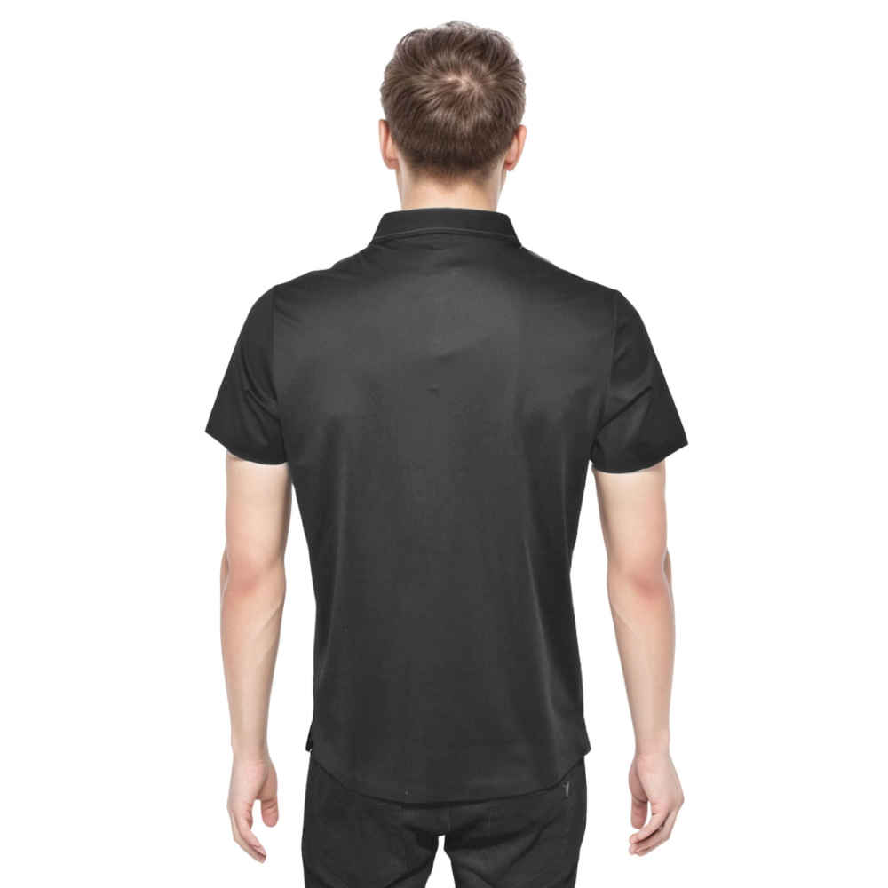 Burberry Black Premium Quality Polo Tees-1