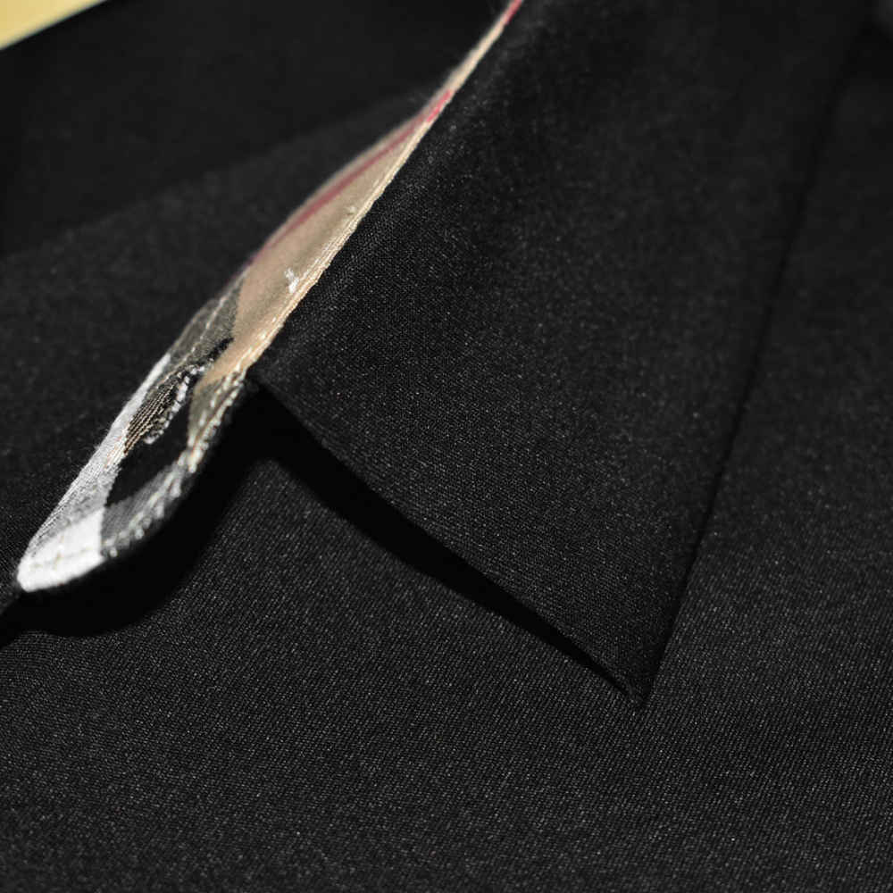 Burberry Black Premium Quality Polo Tees-4