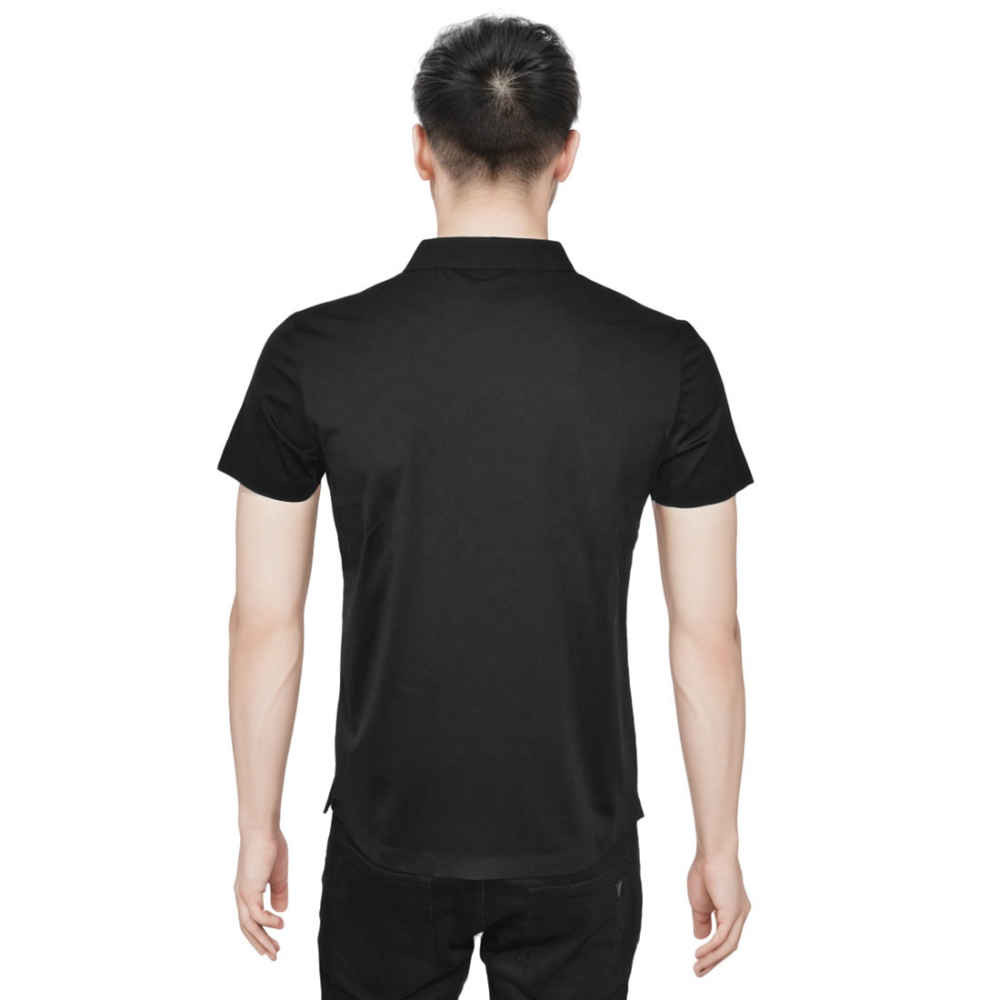 Burberry Black Premium Quality Polo Tees-1