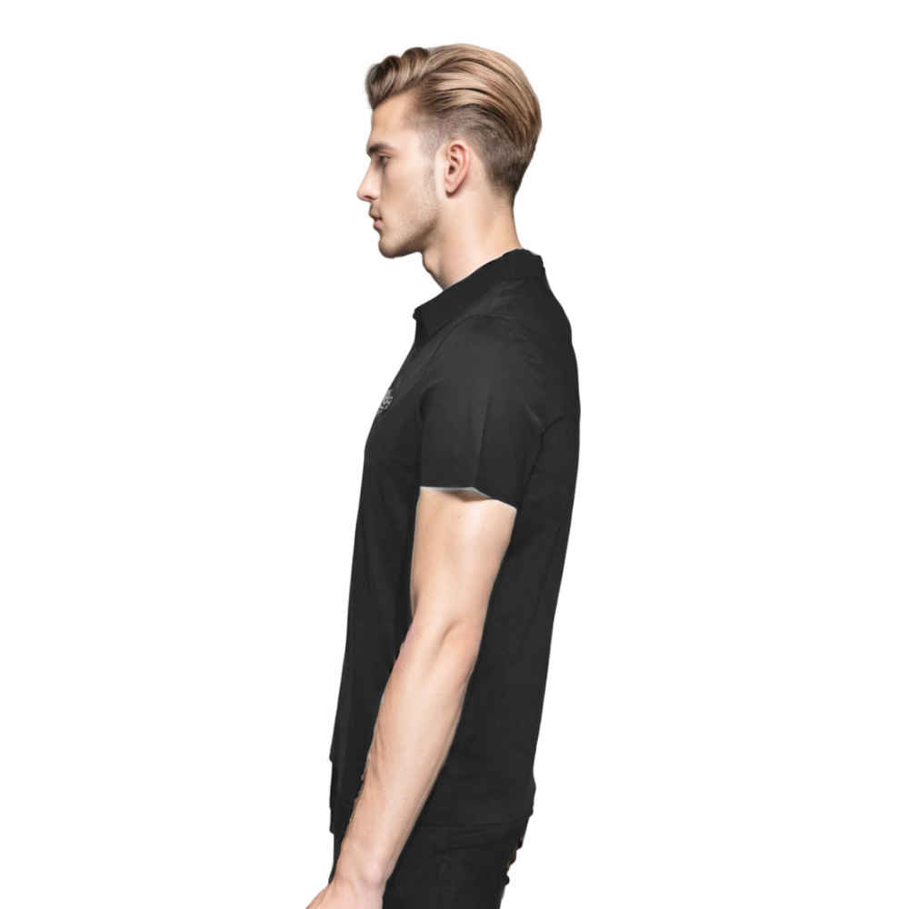 Burberry Black Premium Quality Polo Tees-2
