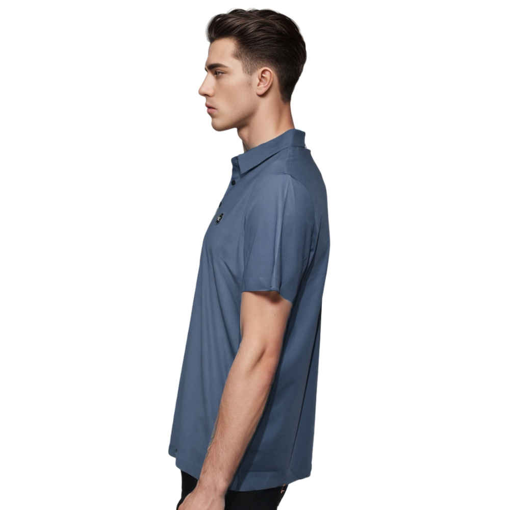 Burberry Light Blue Premium Quality Polo Tees-thumb-2