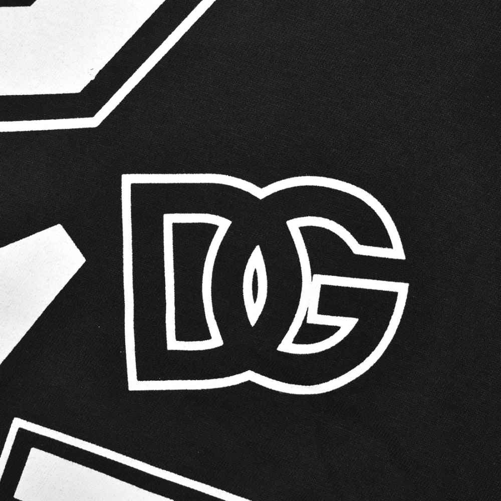 Dolce & Gabbana Black Logo Print Premium Quality Tees-3