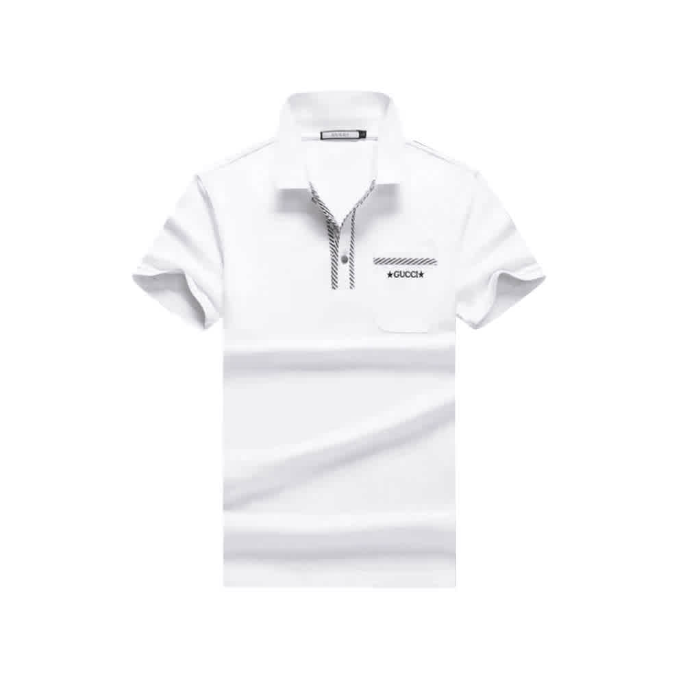 Gucci White Premium Quality Polo T-shirt-thumb-0