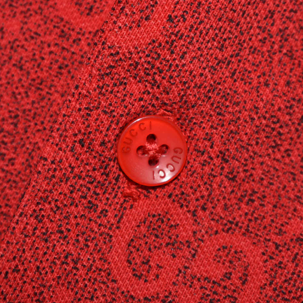 Gucci Red Premium Quality Polo Tees-4