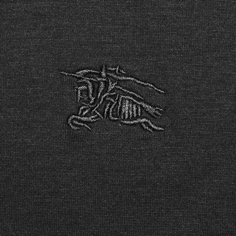 Burberry Black Premium Quality Polo Tees-thumb-3