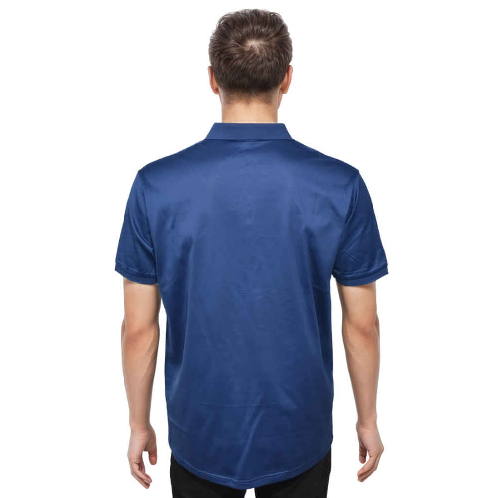 Burberry Blue Premium Quality Polo Tees-thumb-1