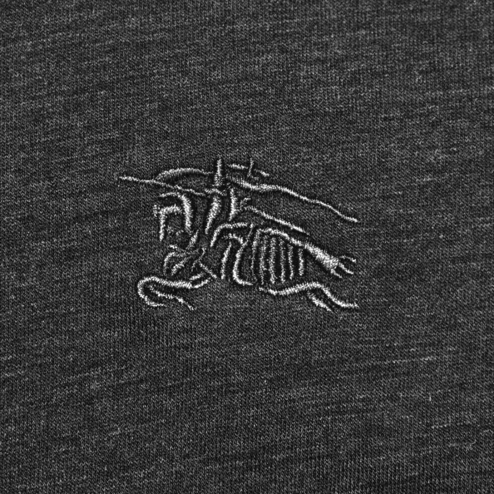 Burberry Grey Premium Quality Polo Tees-3