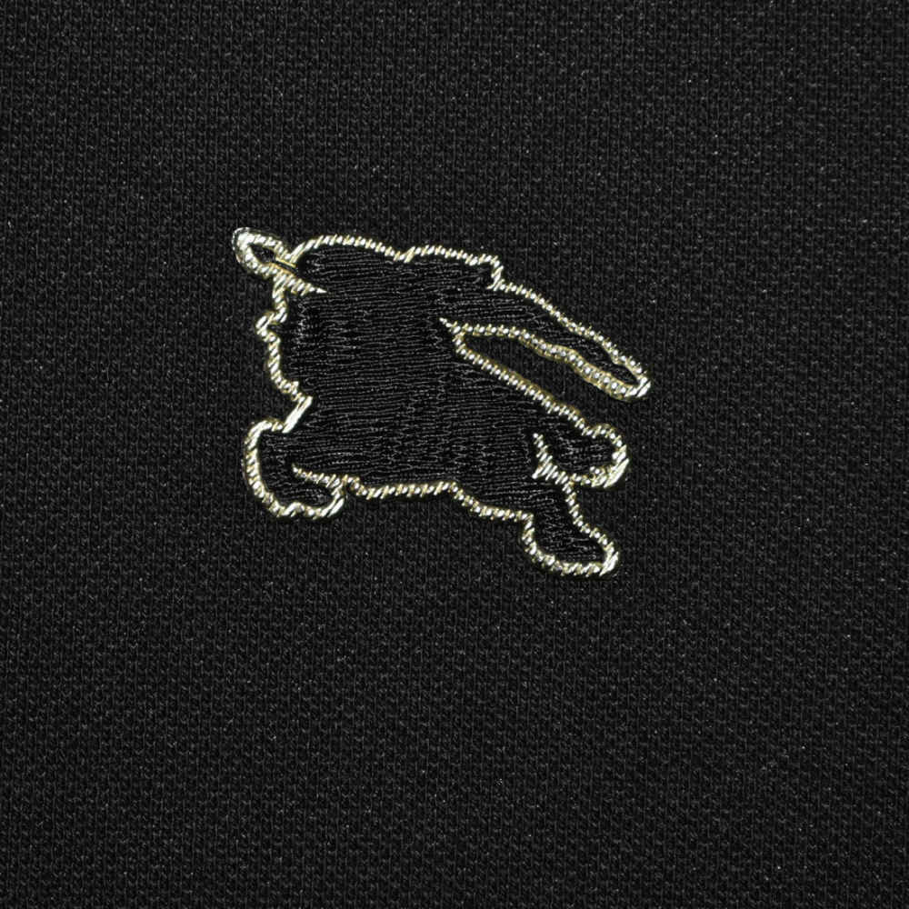 Burberry Black Premium Quality Polo Tees-3