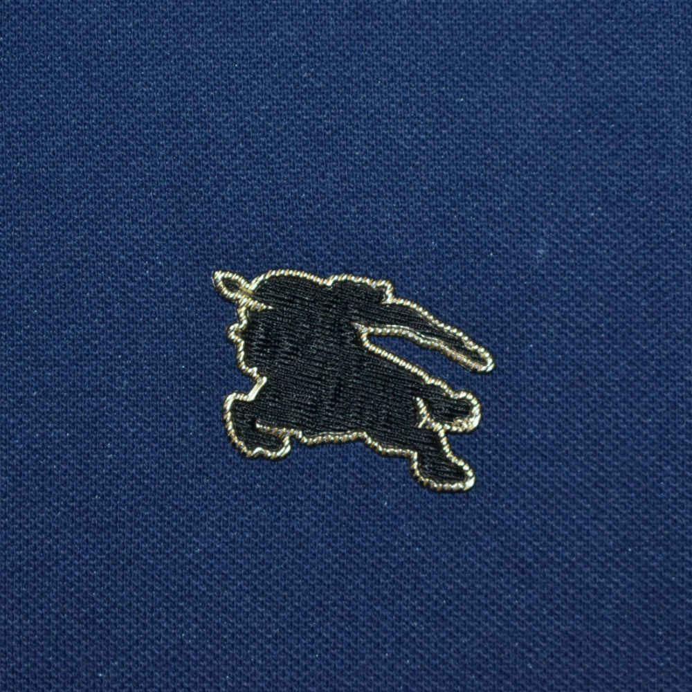 Burberry Blue Premium Quality Polo Tees-3