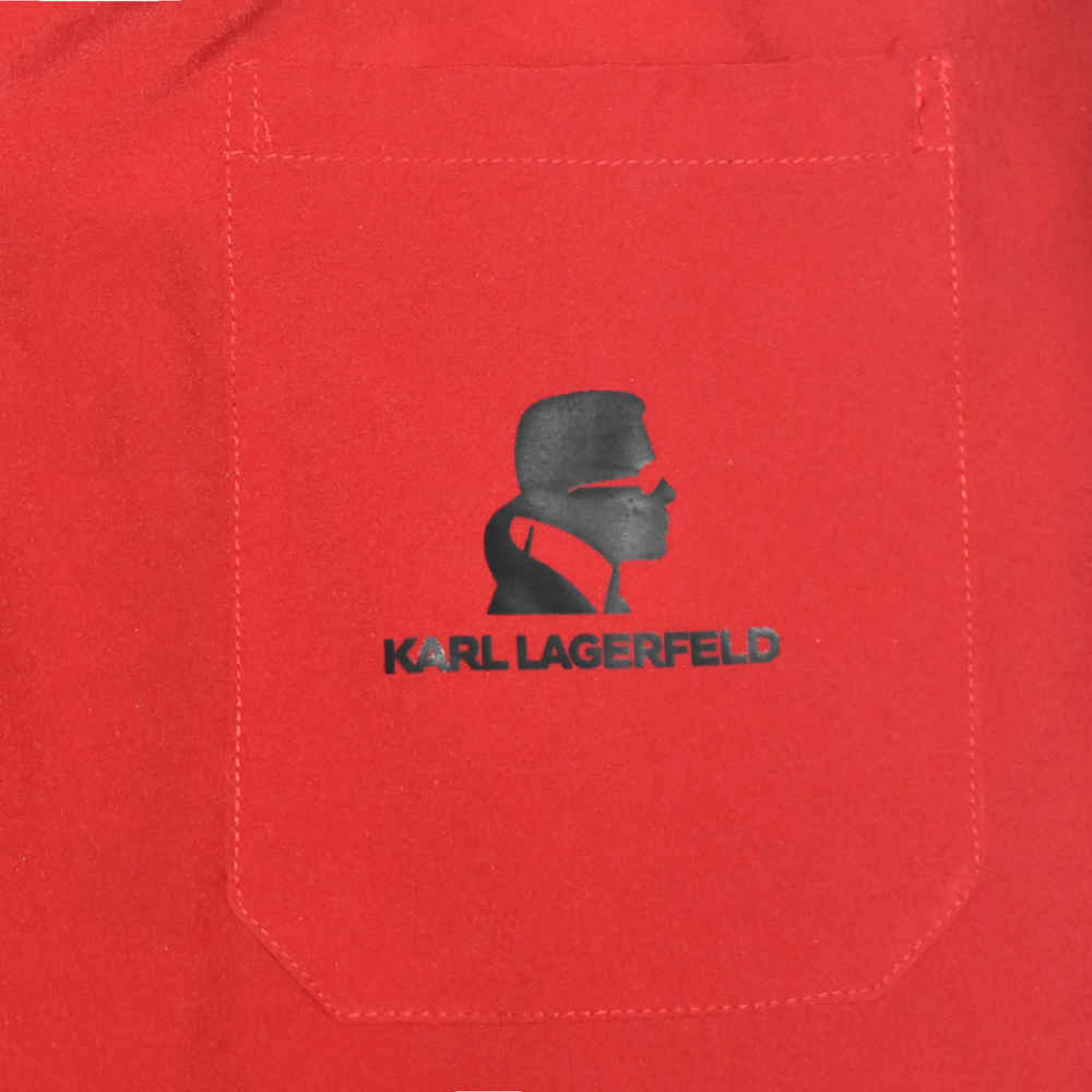 Karl Lagerfeld Red Premium Quality Shorts-3