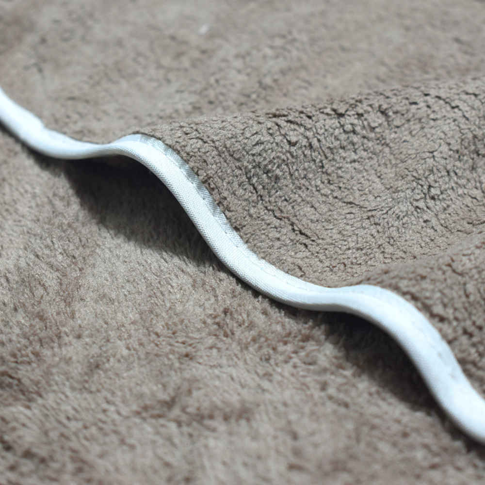 Burberry Embroidery Logo Light Brown Premium Towels - Set of 2-thumb-2