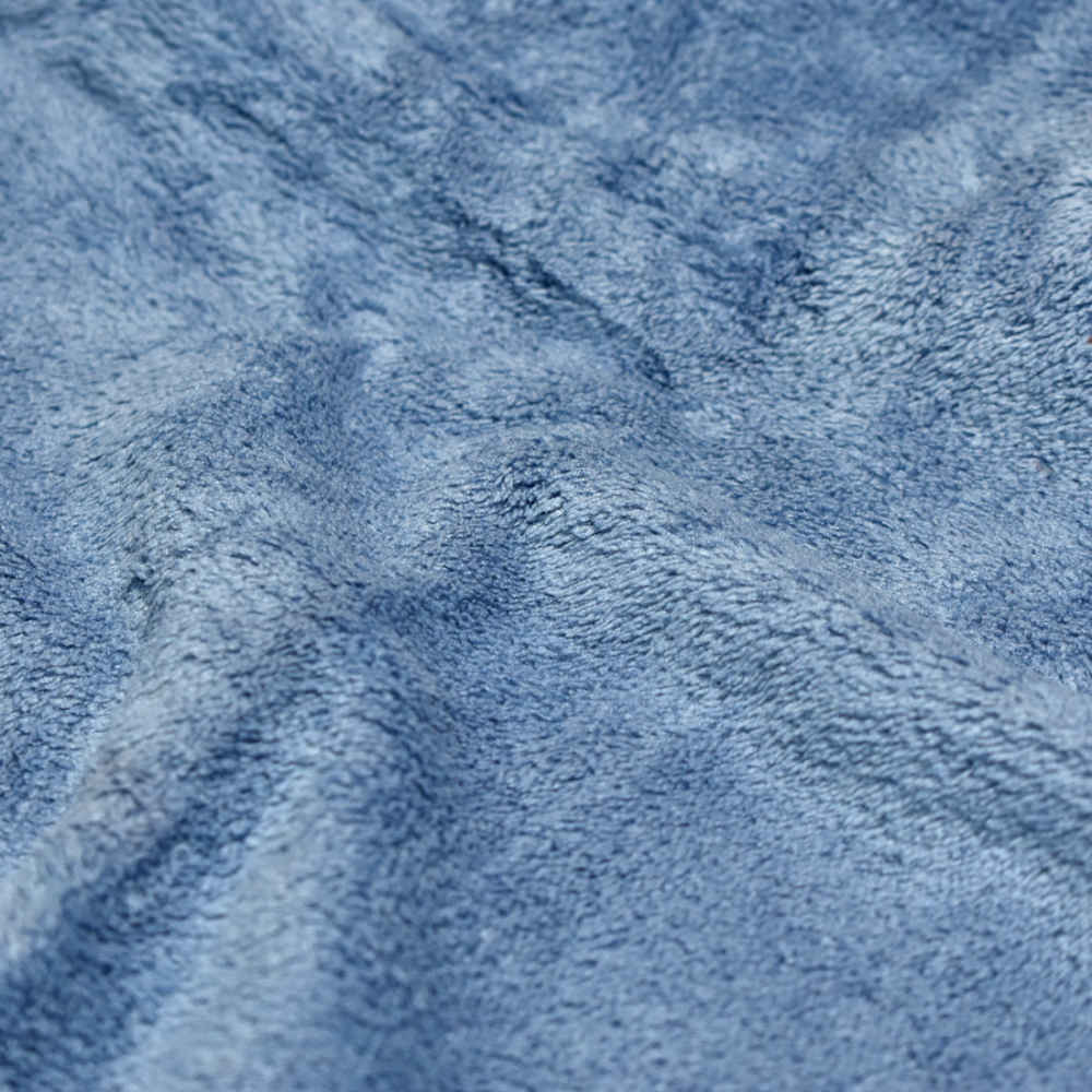 Louis Vuitton Embroidered logo Blue Premium Towel - Set of 2-thumb-3