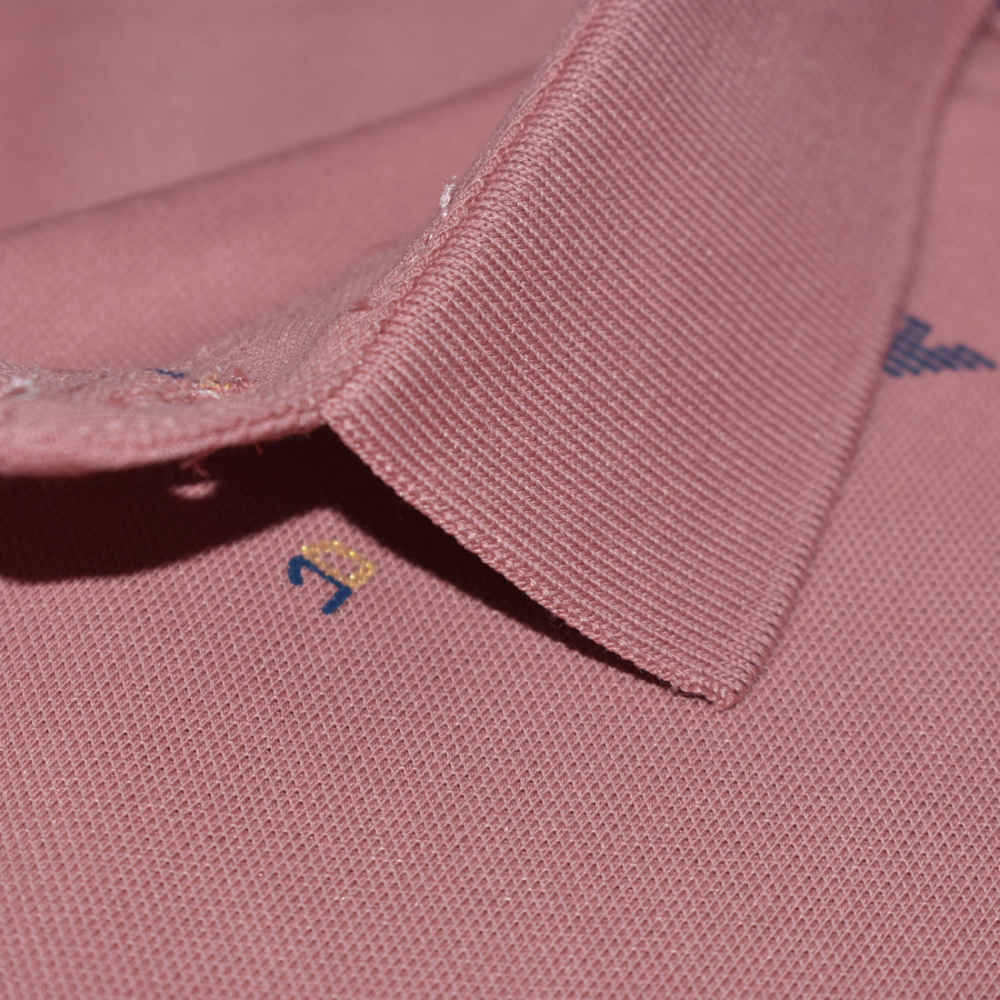 Giorgio Armani Pink Premium Quality Polo Tees-4