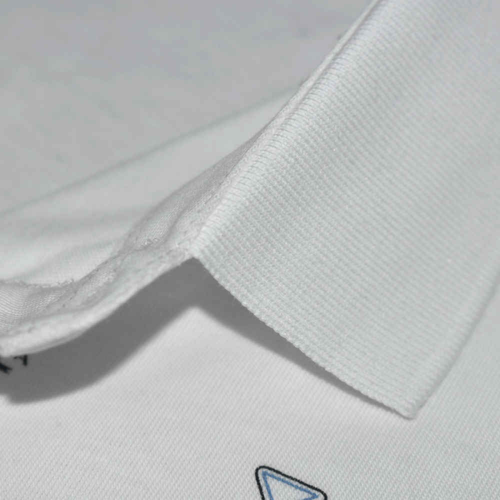 Prada White Premium Quality Polo Tees-thumb-4