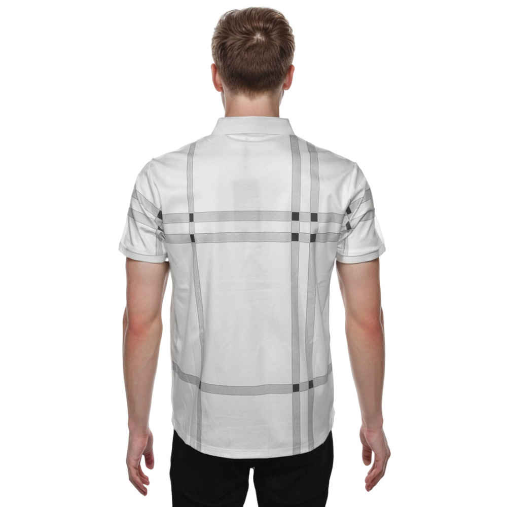Burberry White Premium Quality Polo Tees-1