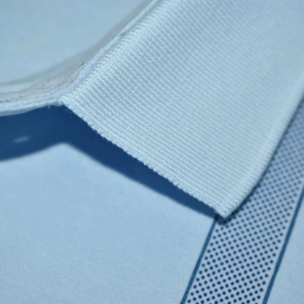 Burberry Sky Blue Premium Quality Polo Tees-thumb-4