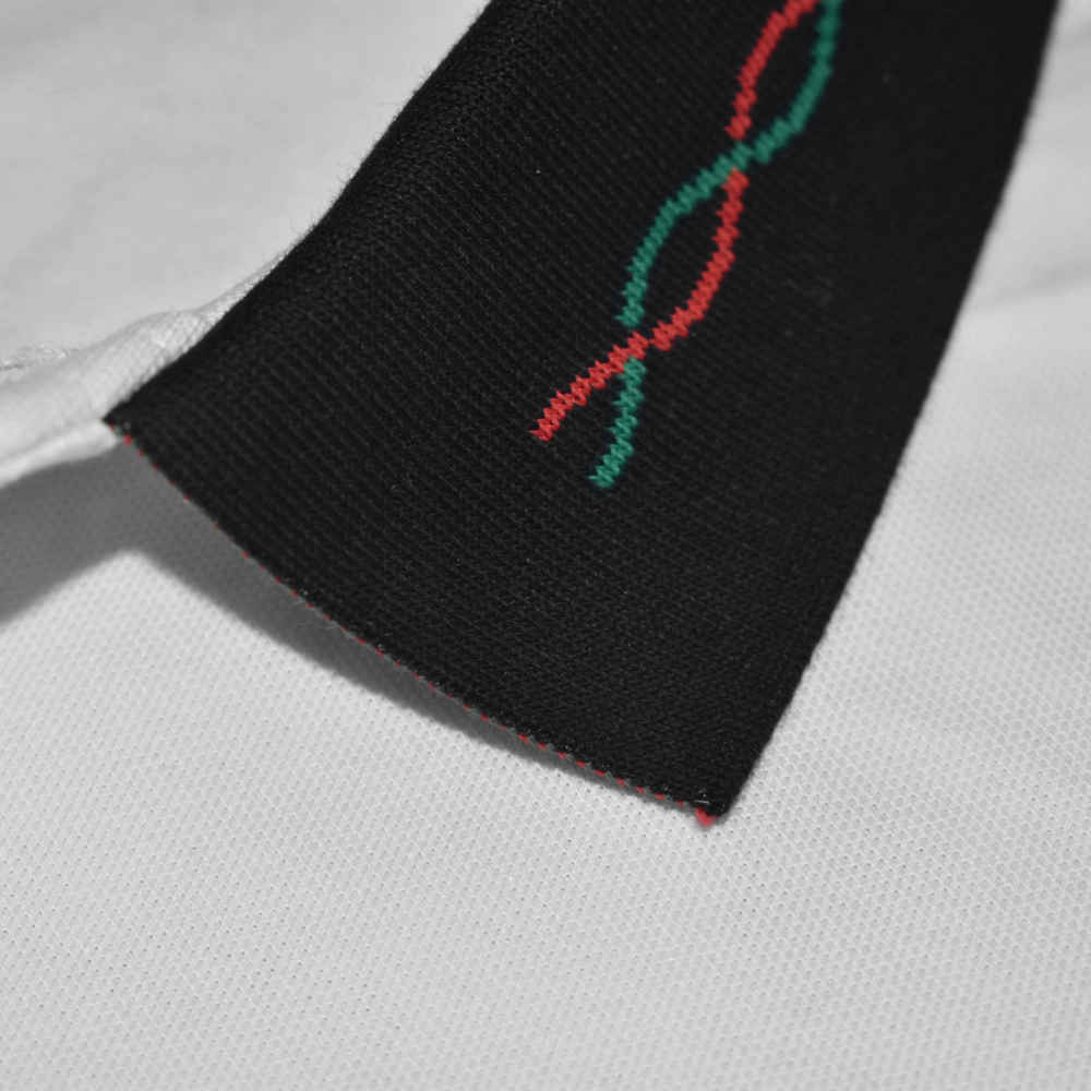 Gucci White Premium Quality Polo Men's T-shirt-thumb-4