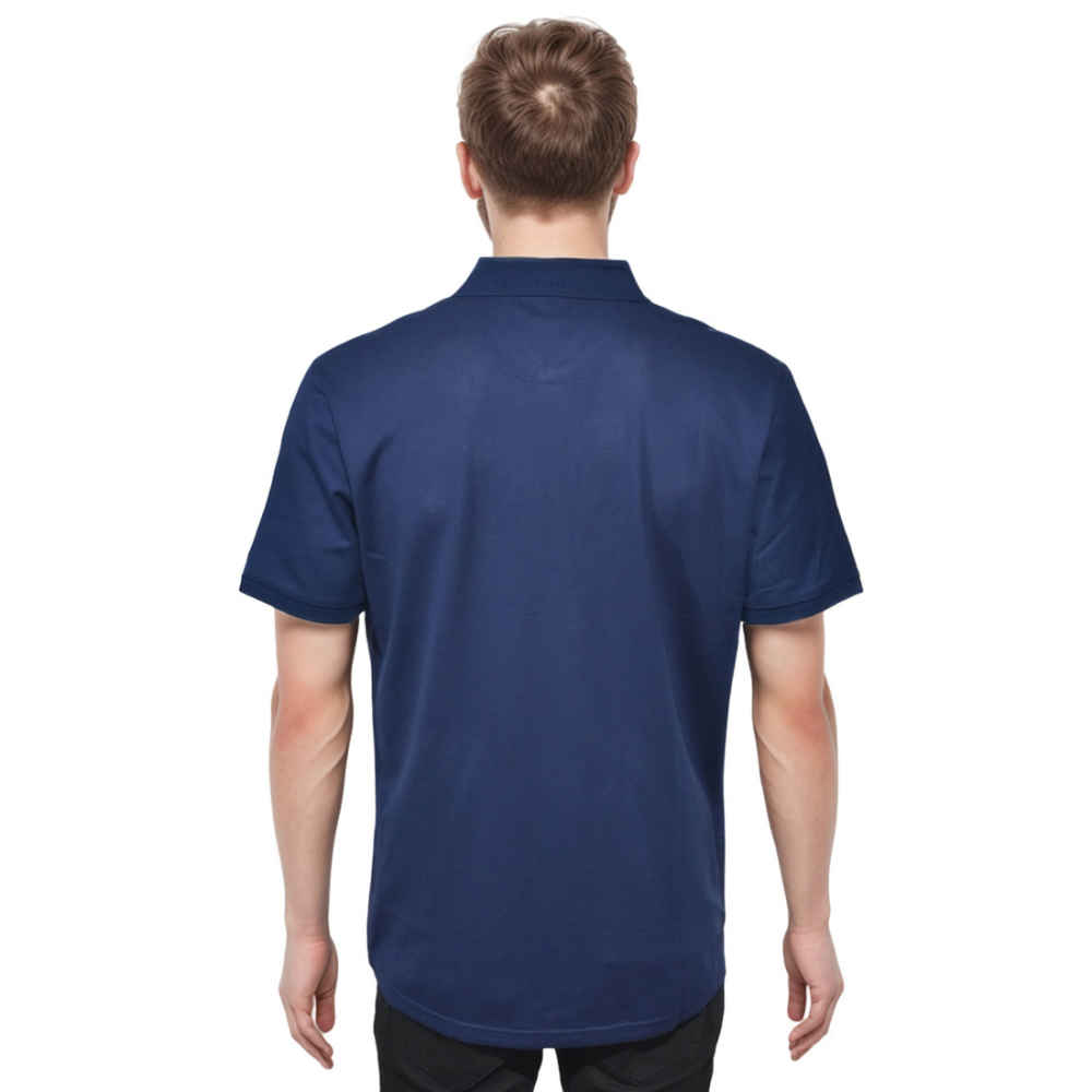Dior Navy Blue Premium Quality Polo Tees-1