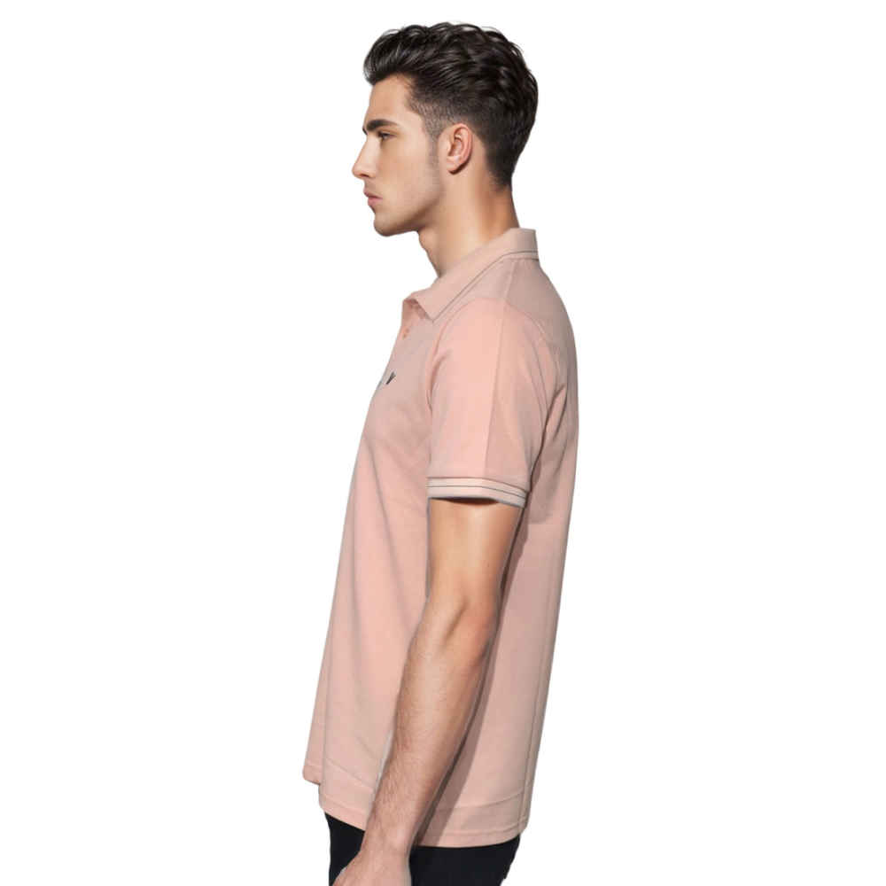 Emporio Armani Pink Premium Quality T-shirt-thumb-2