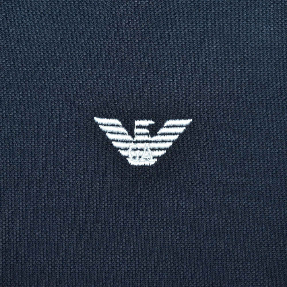 Emporio Armani Dark Navy Blue Premium Quality Short Sleeve T-shirt-3