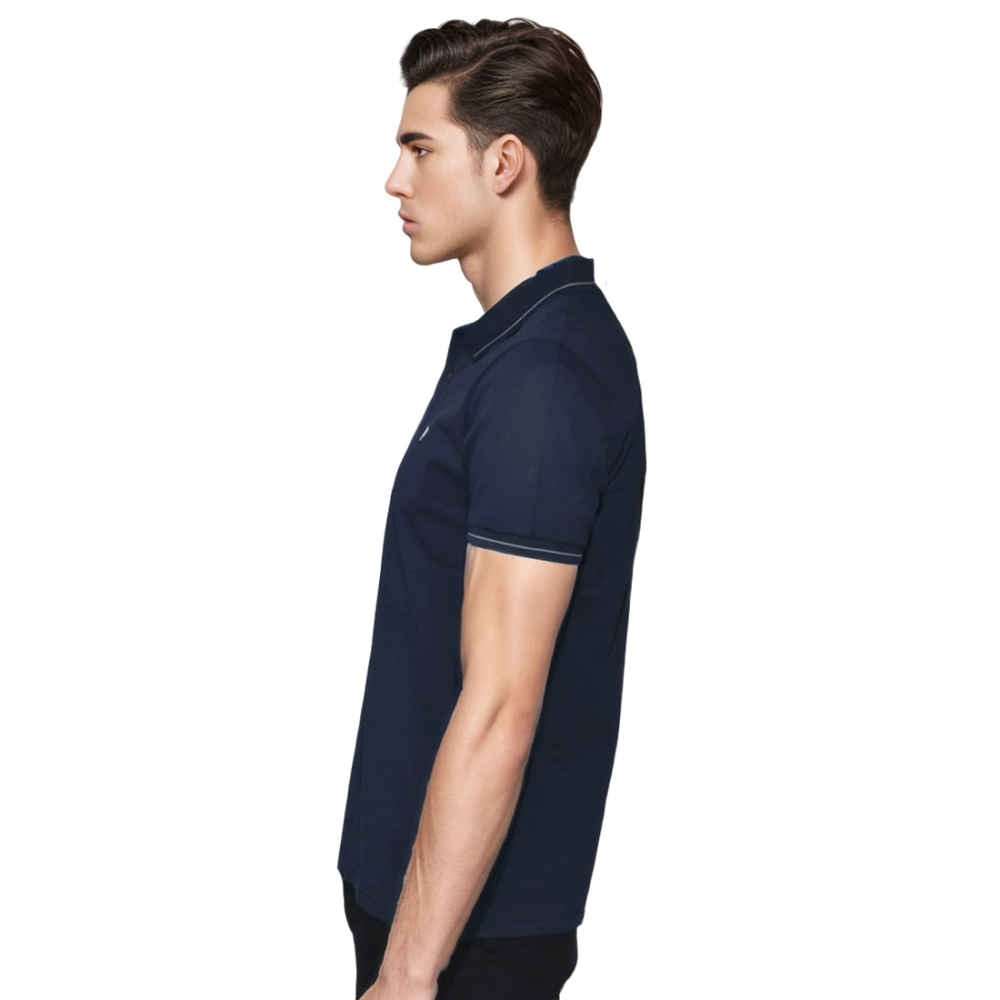 Emporio Armani Dark Navy Blue Premium Quality Short Sleeve T-shirt-2