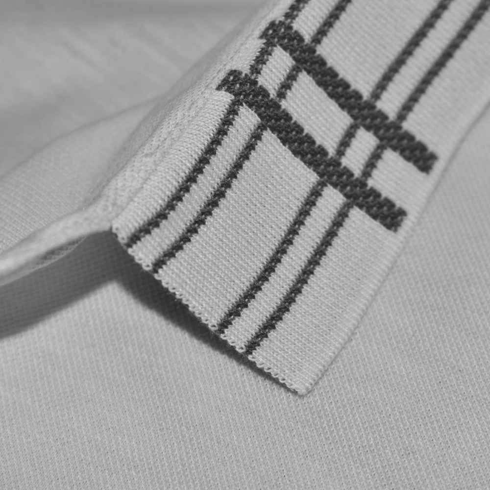 Burberry White Premium Quality Polo Tees-4