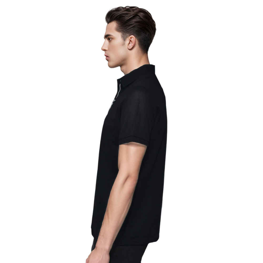 Emporio Armani Black Premium Quality Polo T-shirt-thumb-2