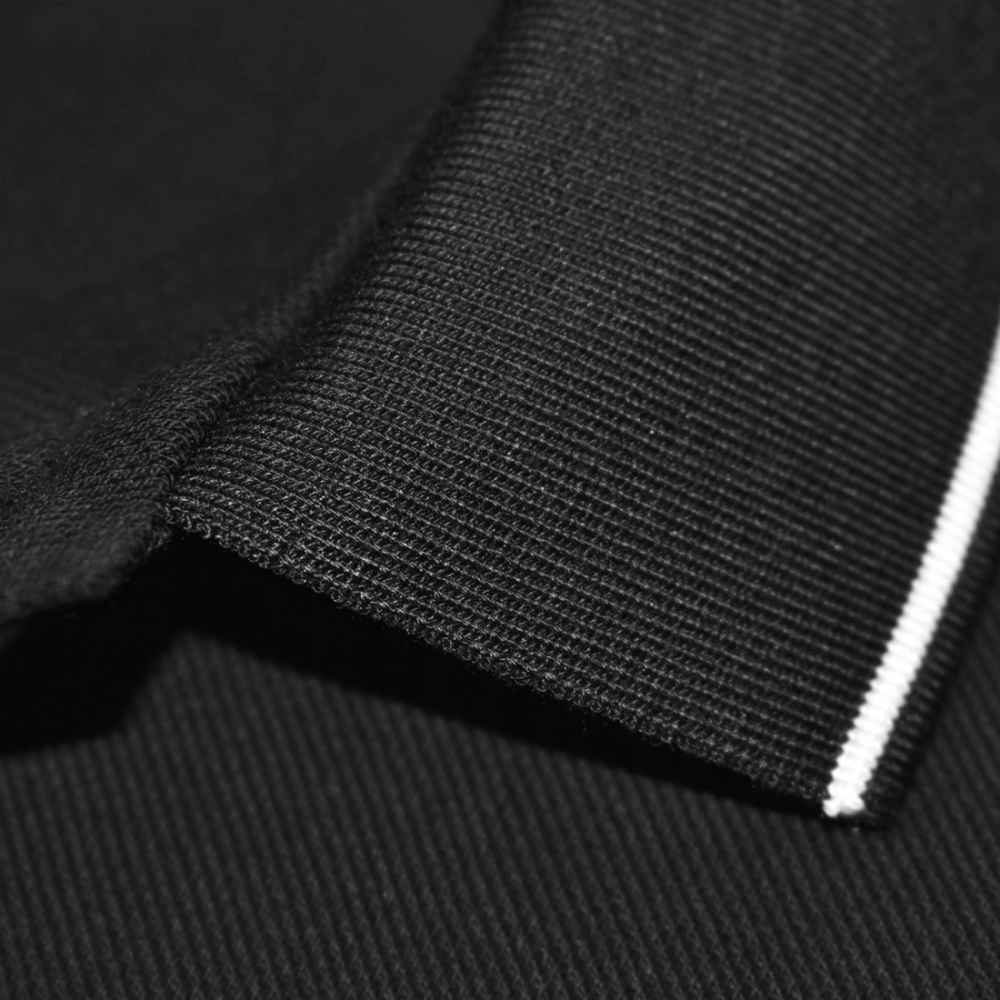 Burberry Black Premium Quality Polo Tees-thumb-4