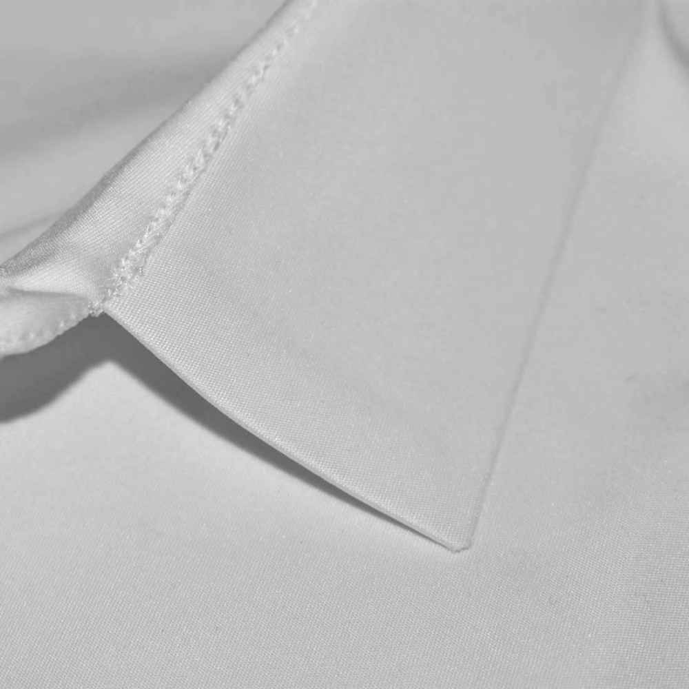 Fendi Embossed logo White Premium Polo T-shirt-thumb-4