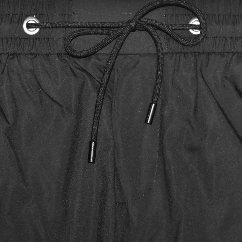 Burberry Black Check-panel Premium Shorts-thumb-3