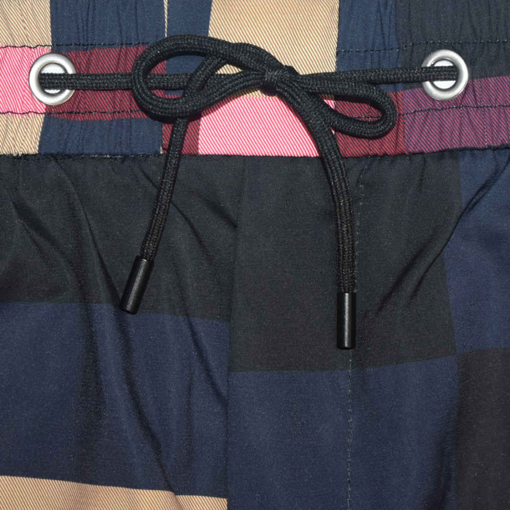 Burberry Black Check Swim Premium Shorts-thumb-3