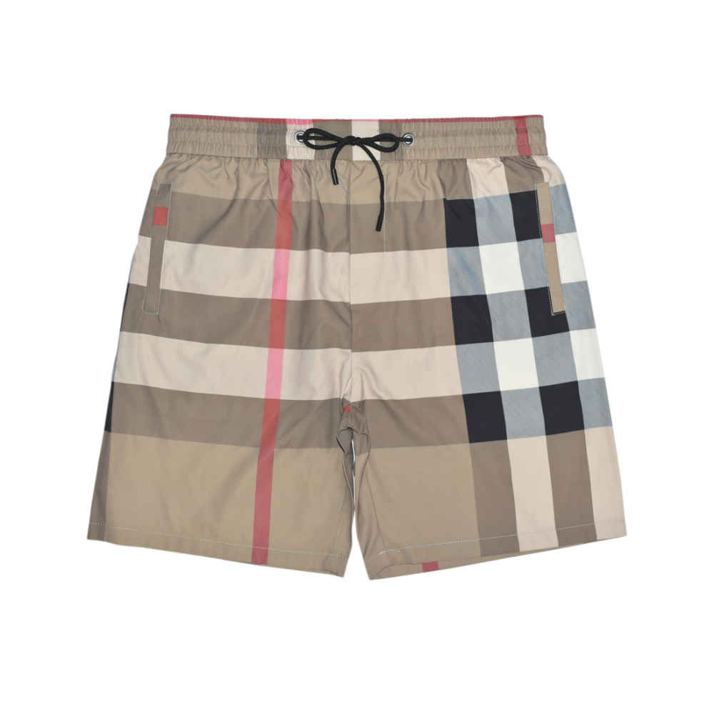 Burberry Brown Check Swim Premium Shorts-thumb-0