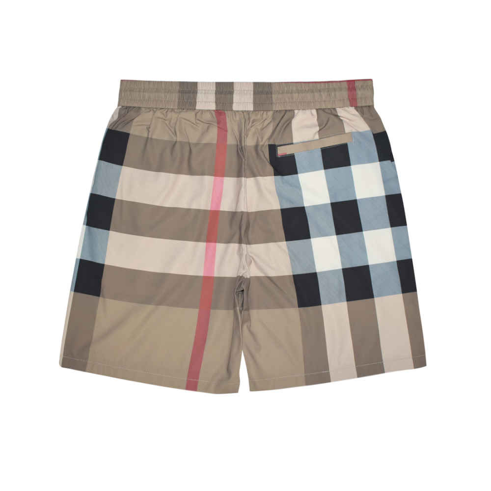 Burberry Brown Check Swim Premium Shorts-thumb-1