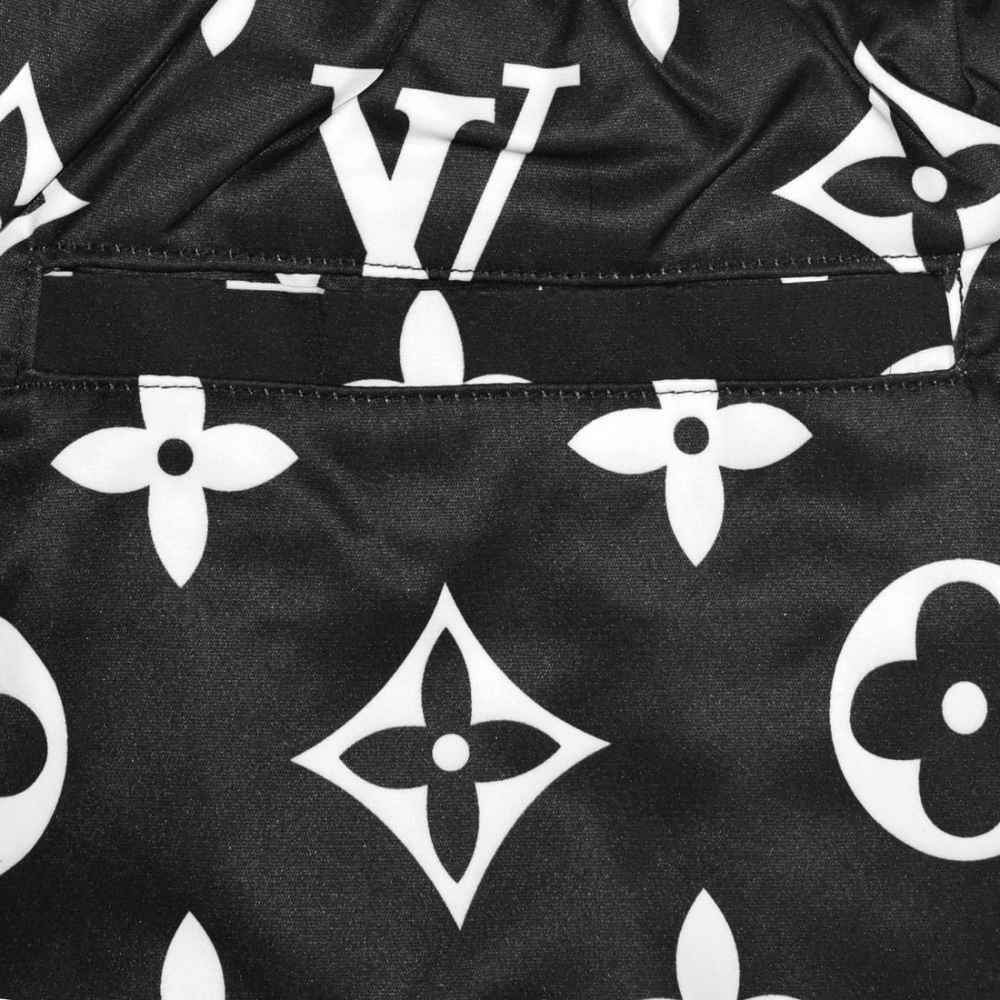 Louis Vuitton Black Premium Quality Men's Shorts-4