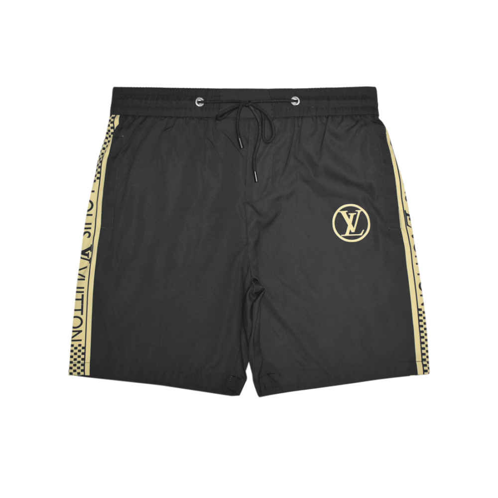 Louis Vuitton Black Premium Quality Men's Shorts-thumb-0