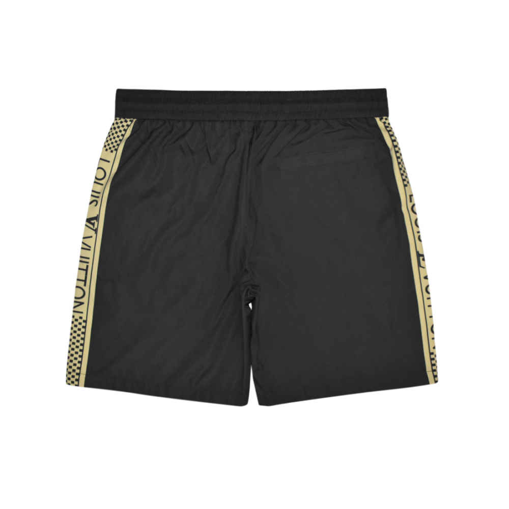 Louis Vuitton Black Premium Quality Men's Shorts-thumb-1