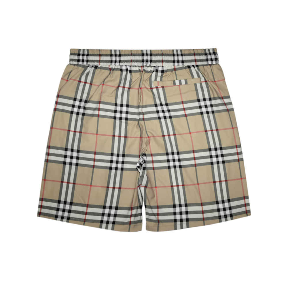 Burberry Brown Check Premium Quality Men's Shorts-1