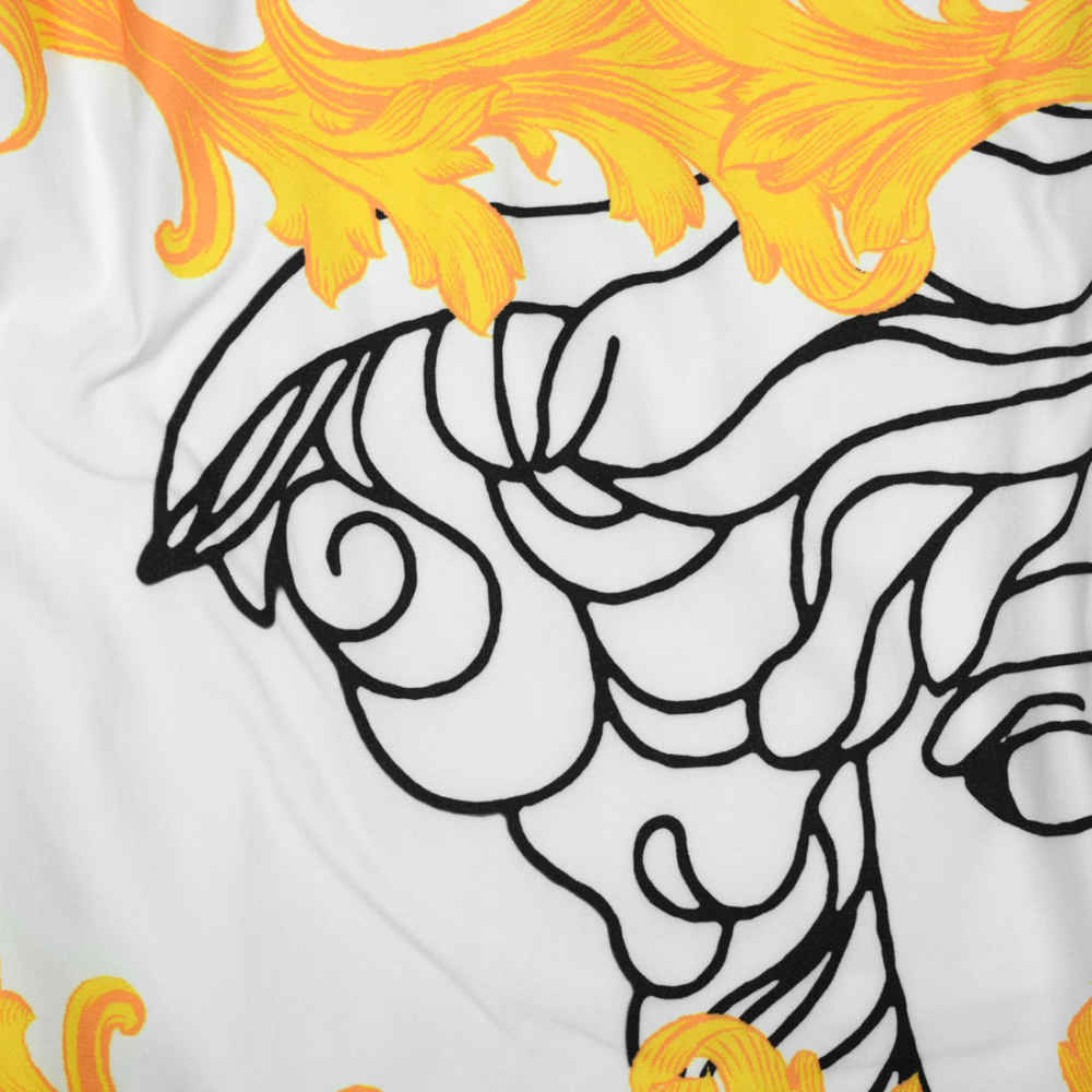 Versace White Premium Quality Men's Shorts-2