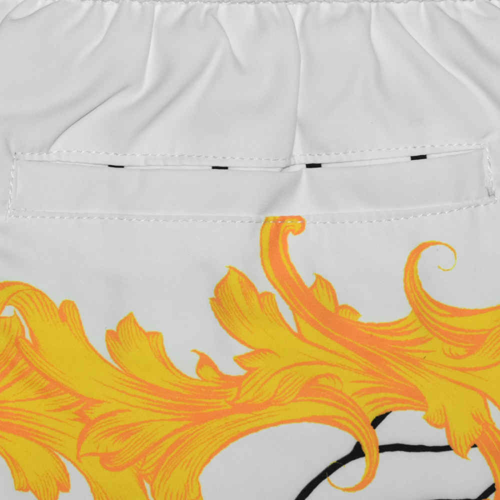 Versace White Premium Quality Men's Shorts-4