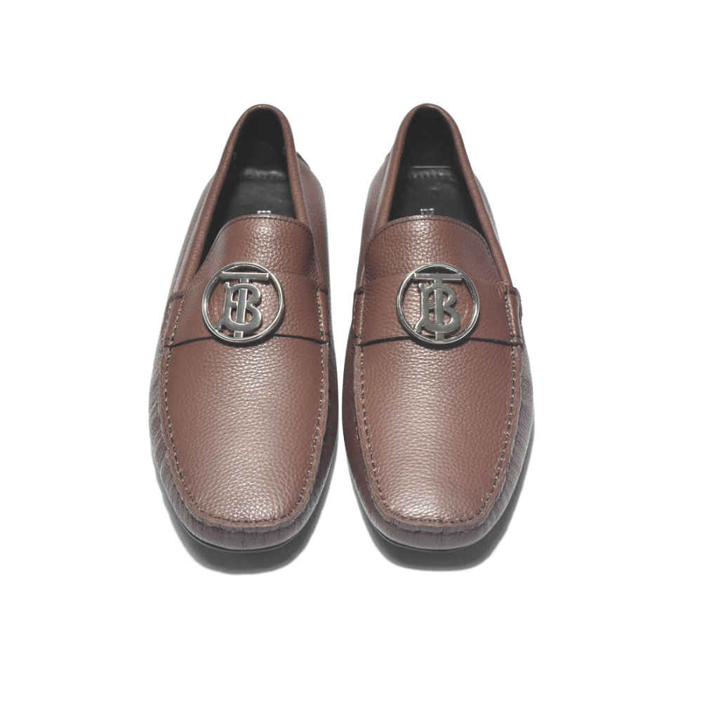 Burberry Brown Premium Quality Loafers-1