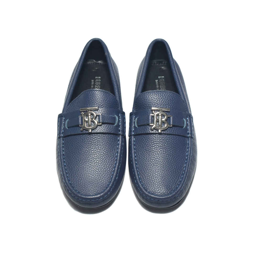 Burberry Blue Premium Quality Loafers-3