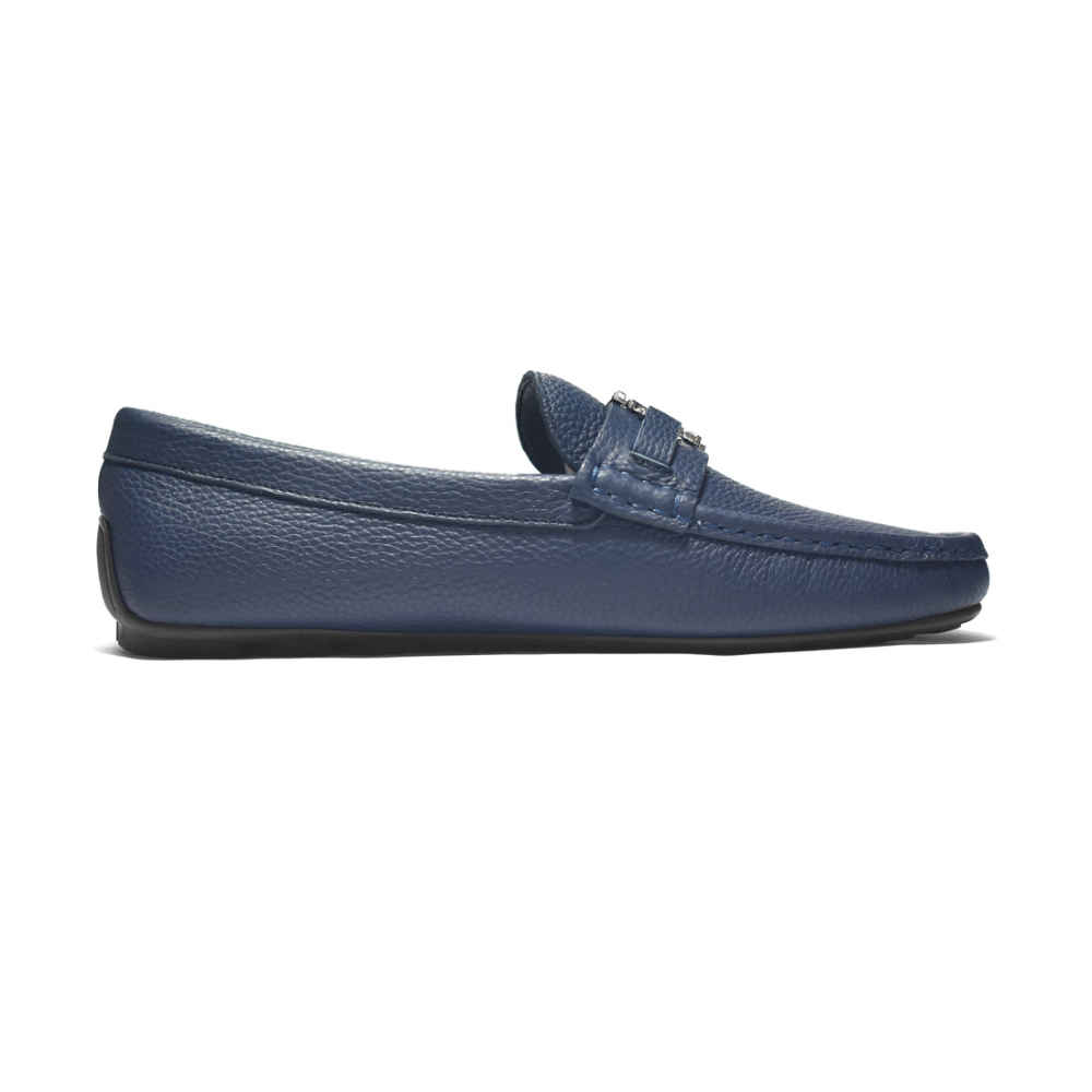 Burberry Blue Premium Quality Loafers-2