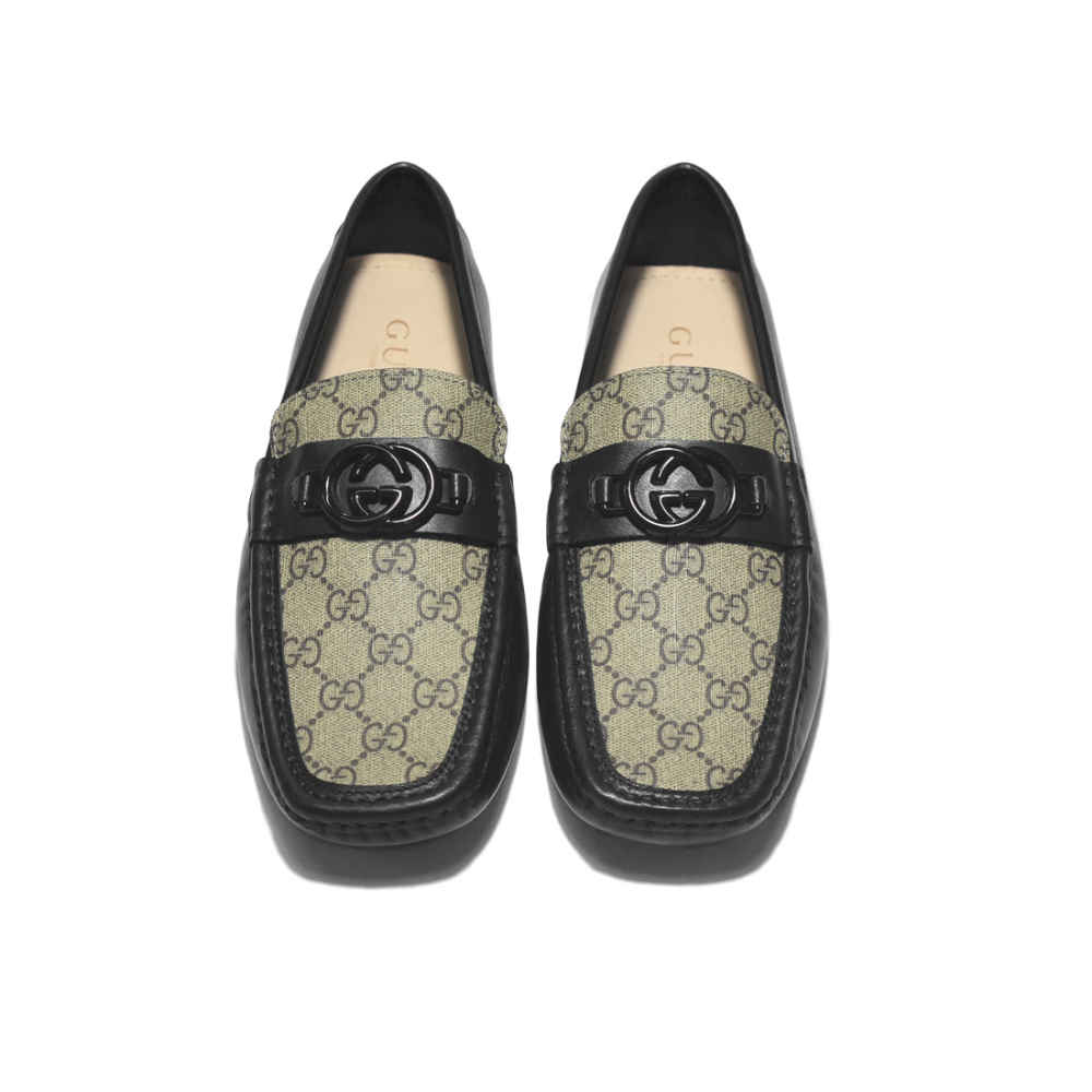 Gucci Black & Coffee Premium Quality Loafers-3