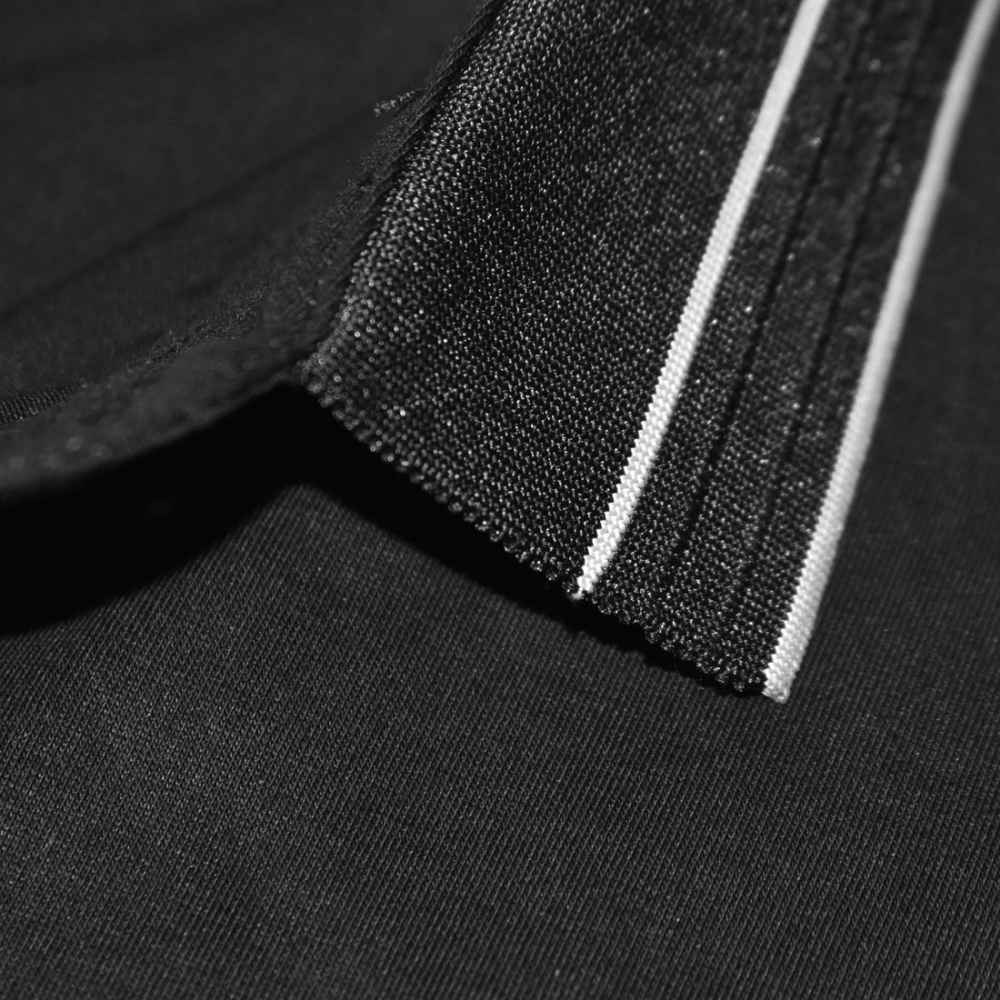 Burberry logo Icon Black Premium Polo T-shirt-4