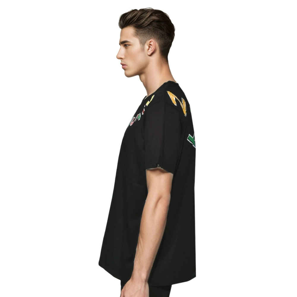 Louis Vuitton Print Black Monogram Premium T-shirt-2