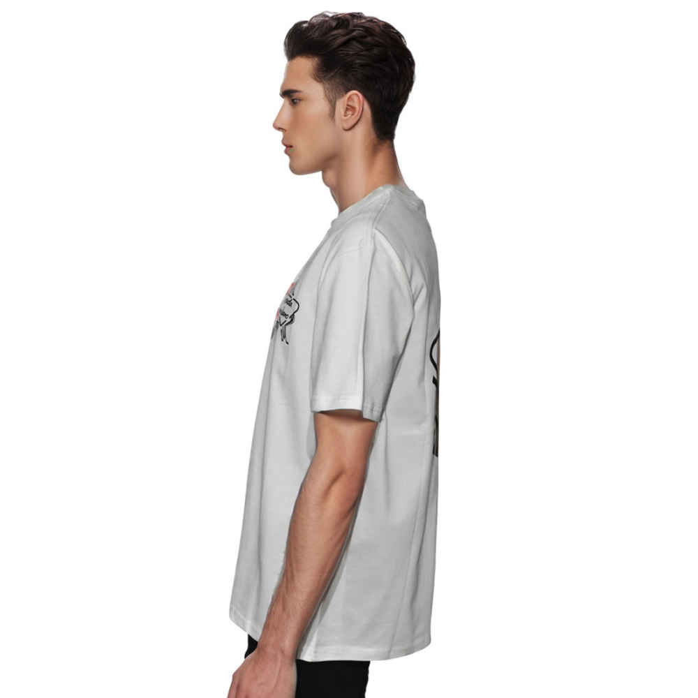 Prada White Premium Quality Tees-2