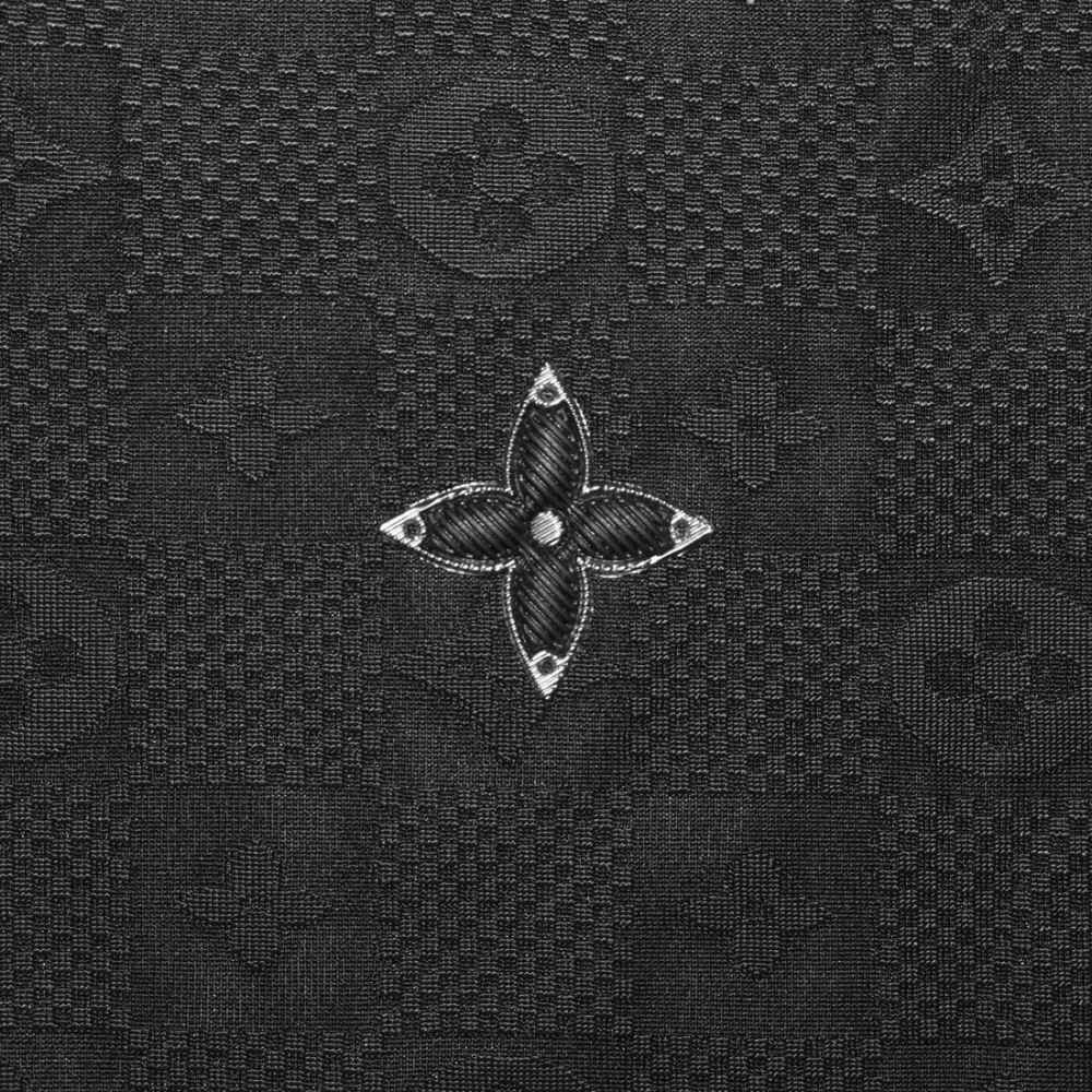 Louis Vuitton Monogram Black Premium T-shirt-thumb-3