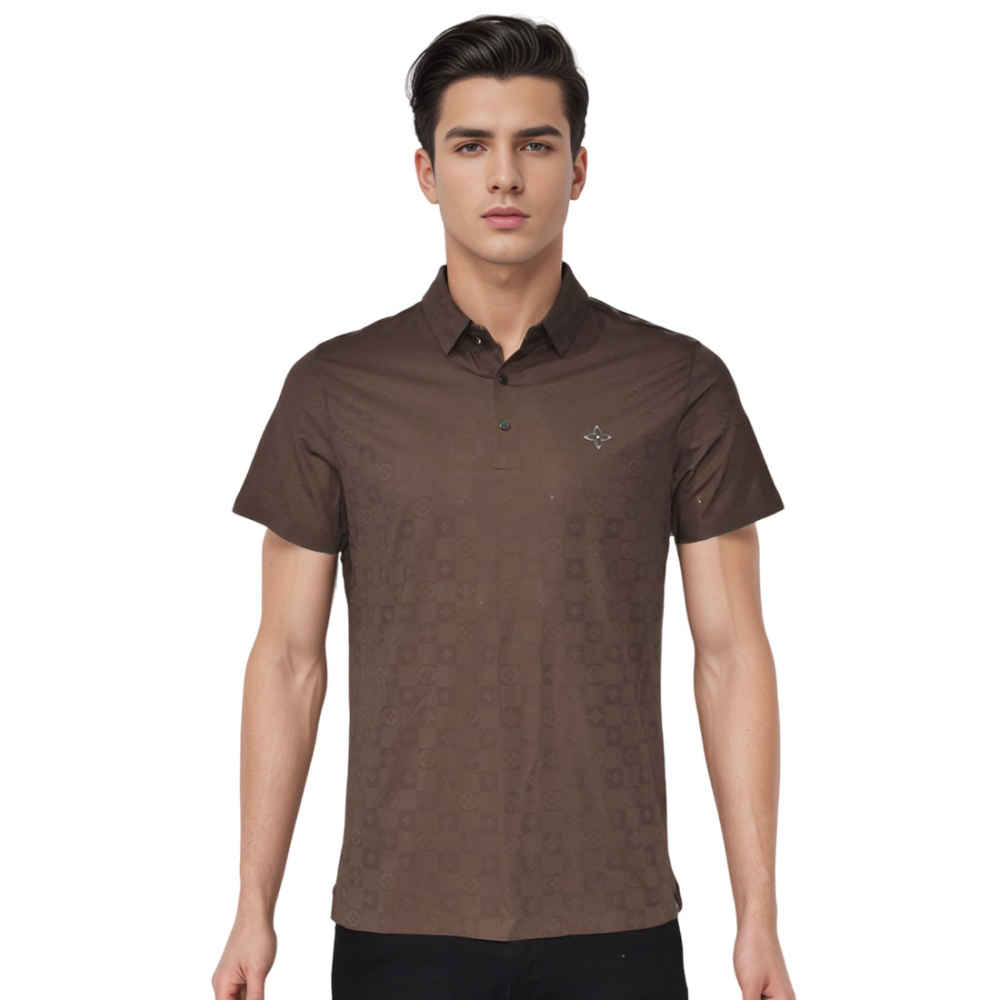 Louis Vuitton Monogram Brown Premium T-shirt-thumb-0