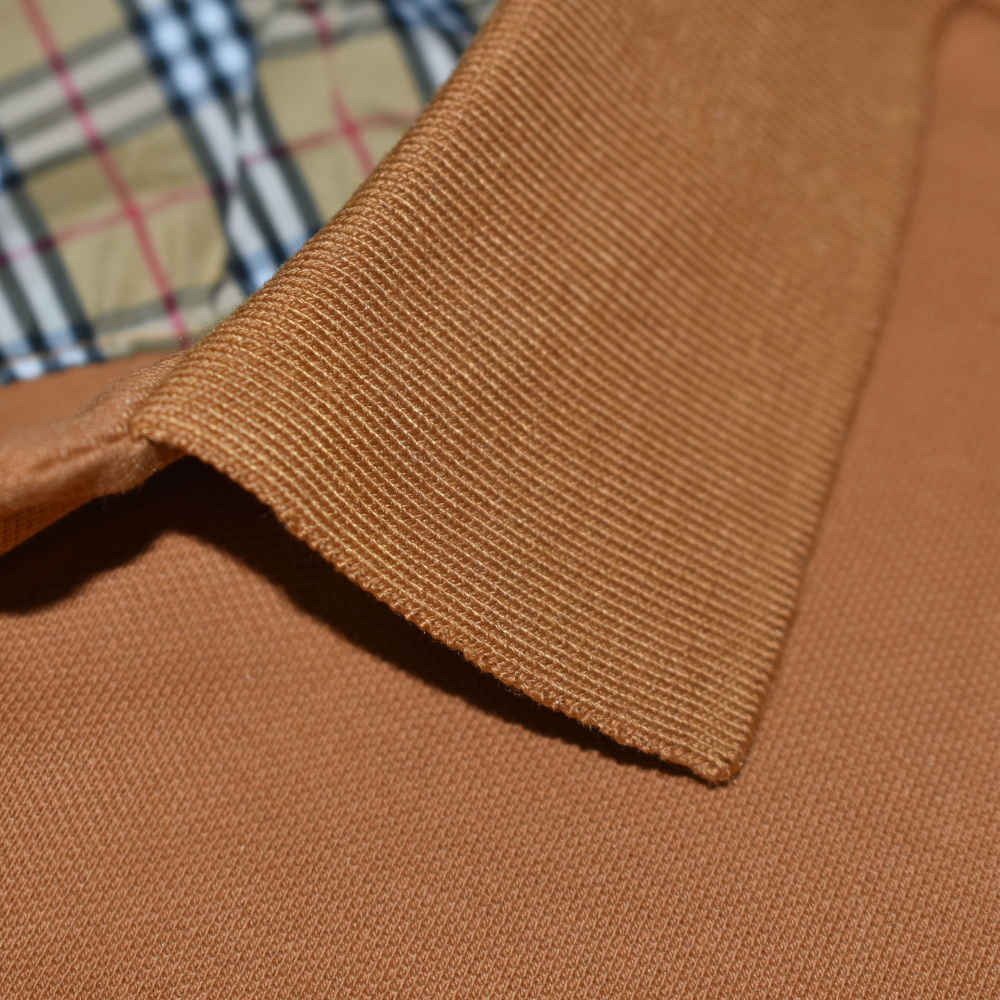 Burberry Embroidered logo Brown Luxury T-shirt-4